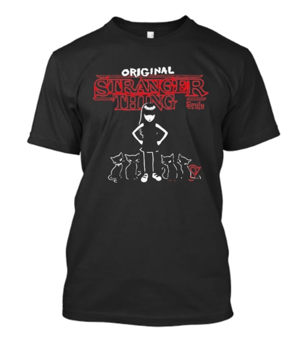 Original Stranger Thing Cats Sketch T-Shirt