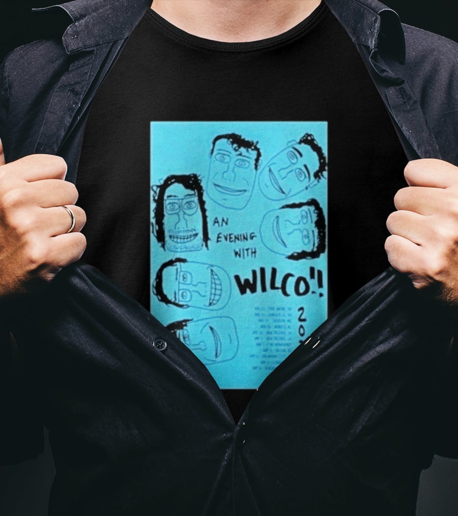 An Evening With Wilco 2026 Tour April & May T-Shirt