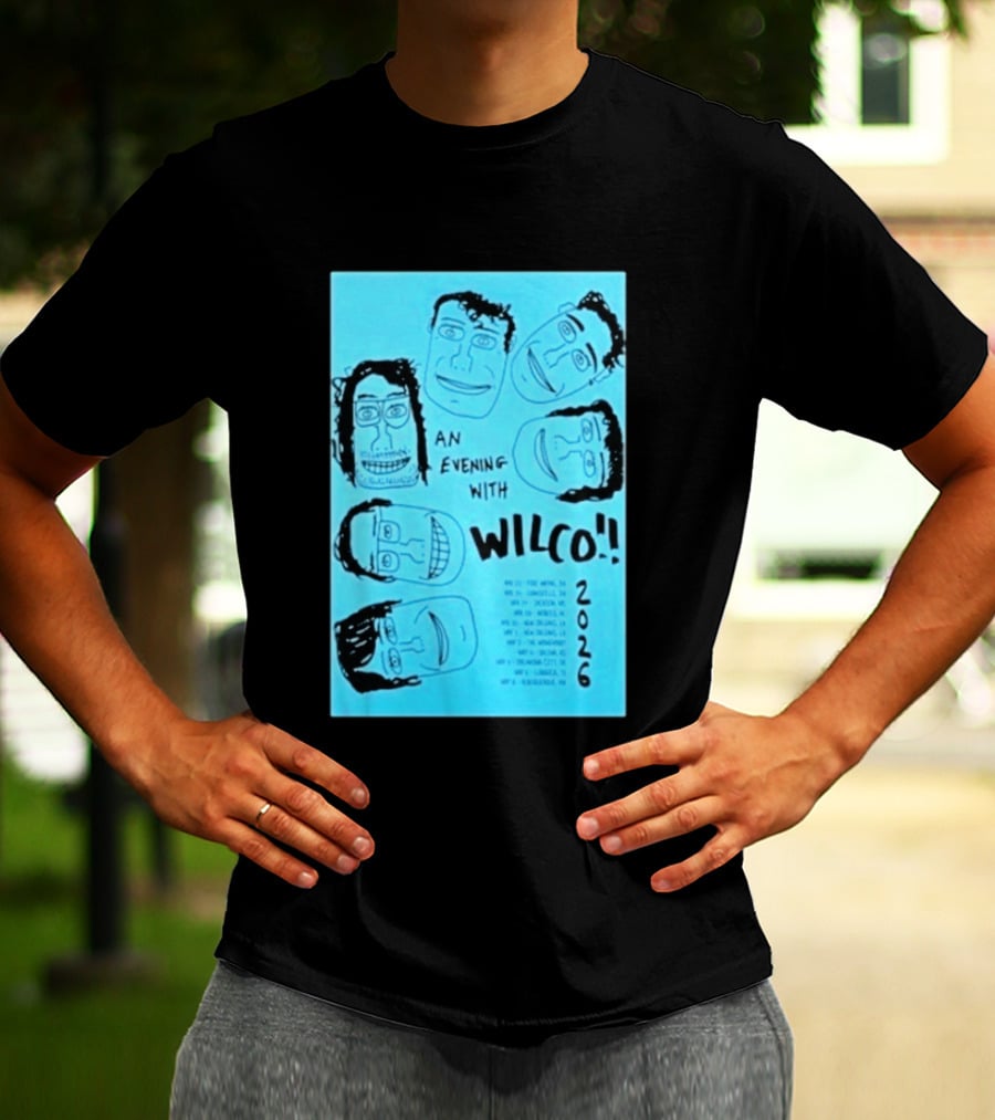 An Evening With Wilco 2026 Tour April & May T-Shirt