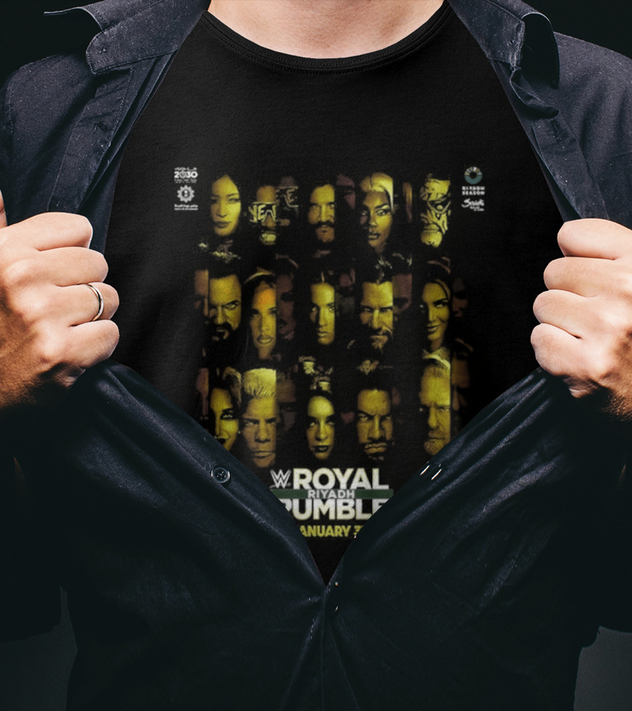 WWE Royal Rumble Riyadh January 31 2026 Legends Gathering T-Shirt