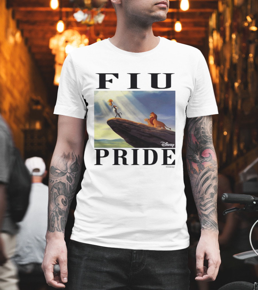 FIU Pride Florida International Golden Panthers Lion King Disney T-Shirt