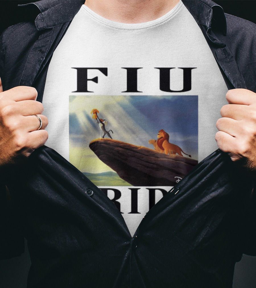 FIU Pride Florida International Golden Panthers Lion King Disney T-Shirt