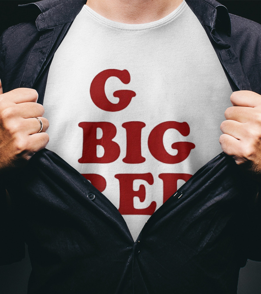 Nebraska Cornhuskers G Big Red Football Fan Gear T-Shirt