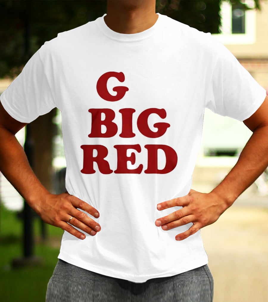 Nebraska Cornhuskers G Big Red Football Fan Gear T-Shirt