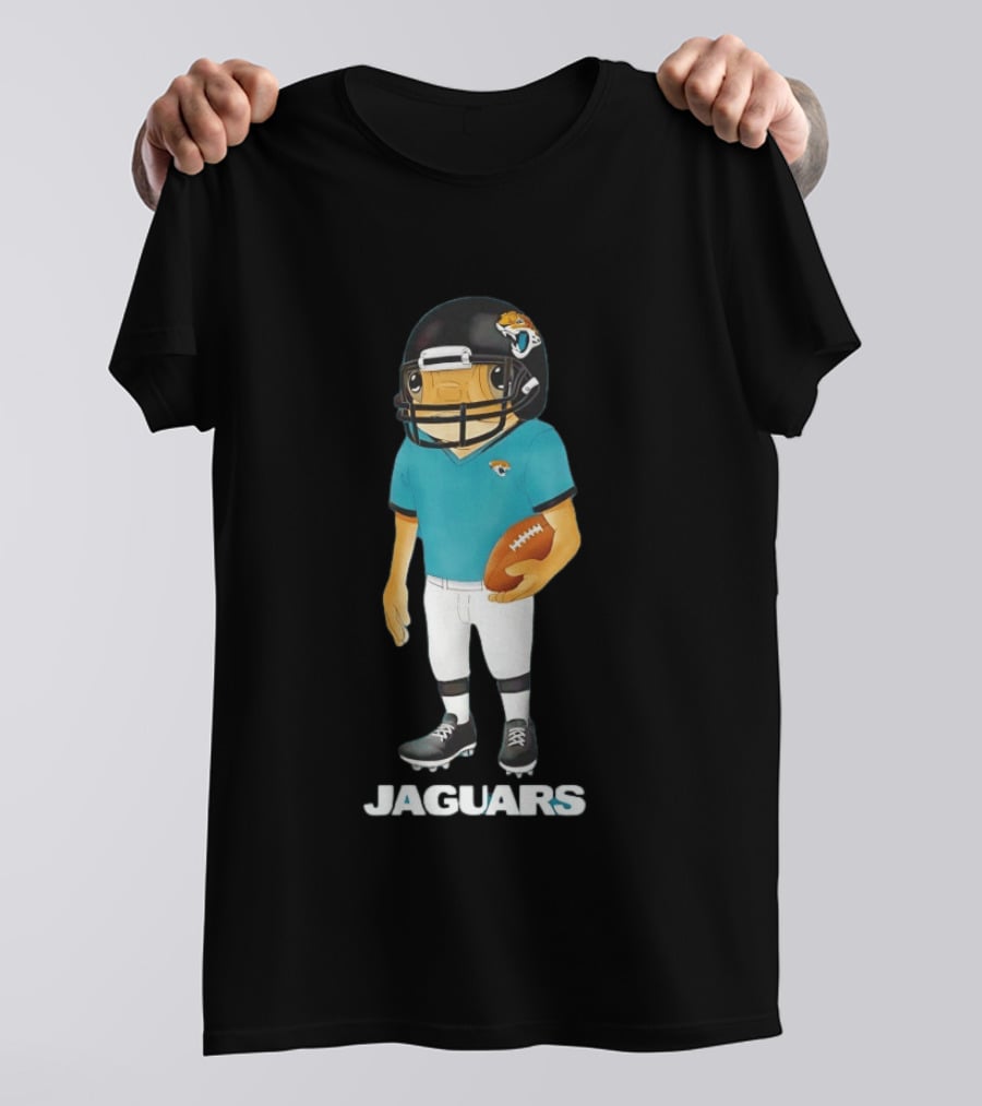 Bad Bunny Jacksonville Jaguars Concho Football Collaboration T-Shirt
