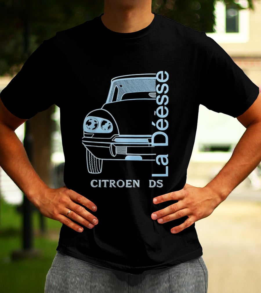 Citroen DS La Déesse Classic Car T-Shirt