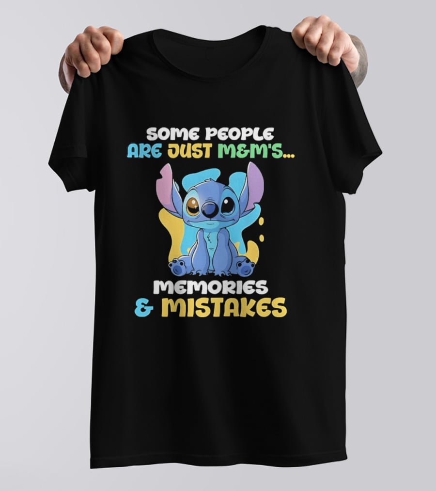 Some People Are Just Mem's Memories And Mistakes Stitch T-Shirt
