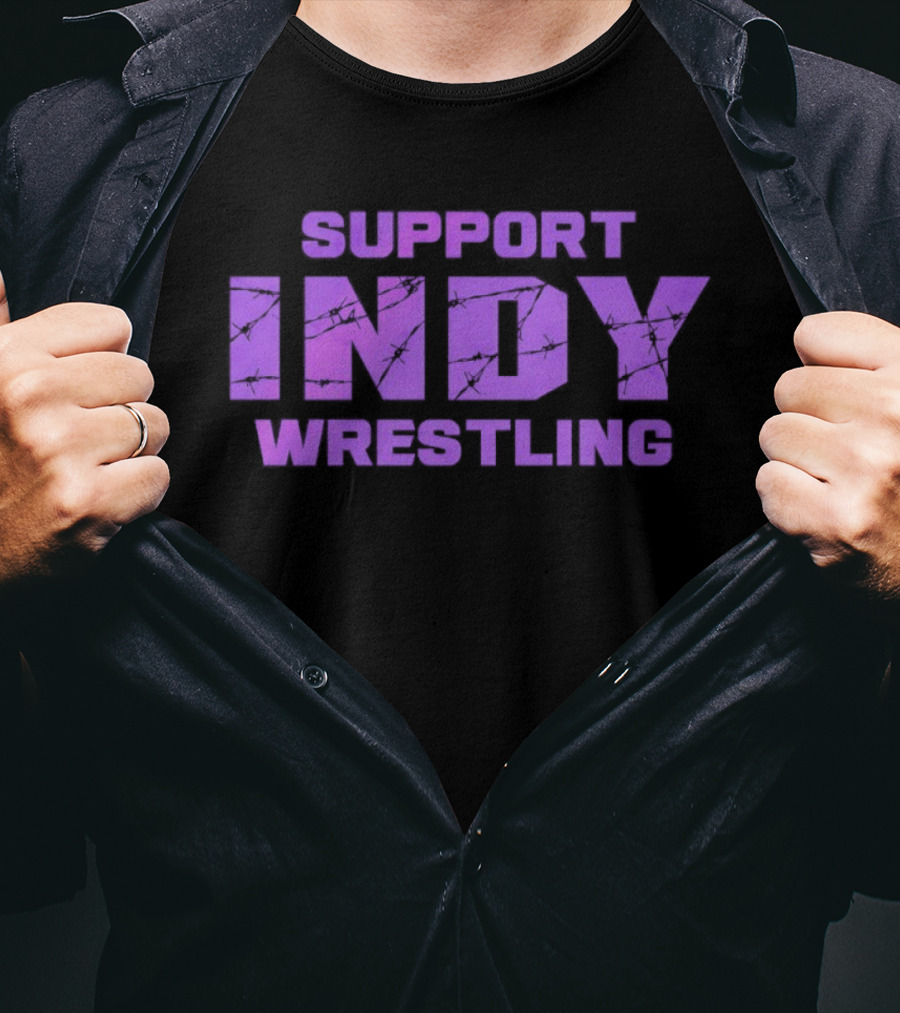 Support Indy Wrestling T-Shirt