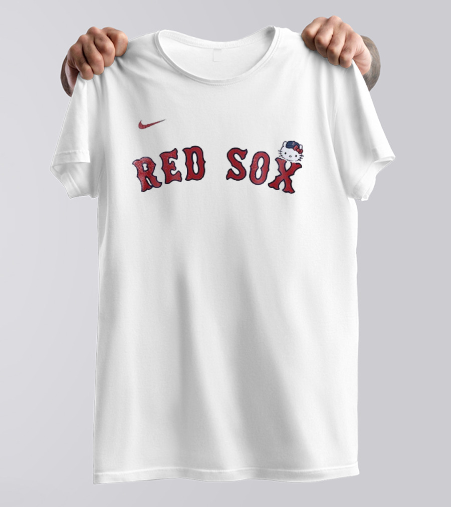 Nike Boston Red Sox Hello Kitty Collaboration T-Shirt