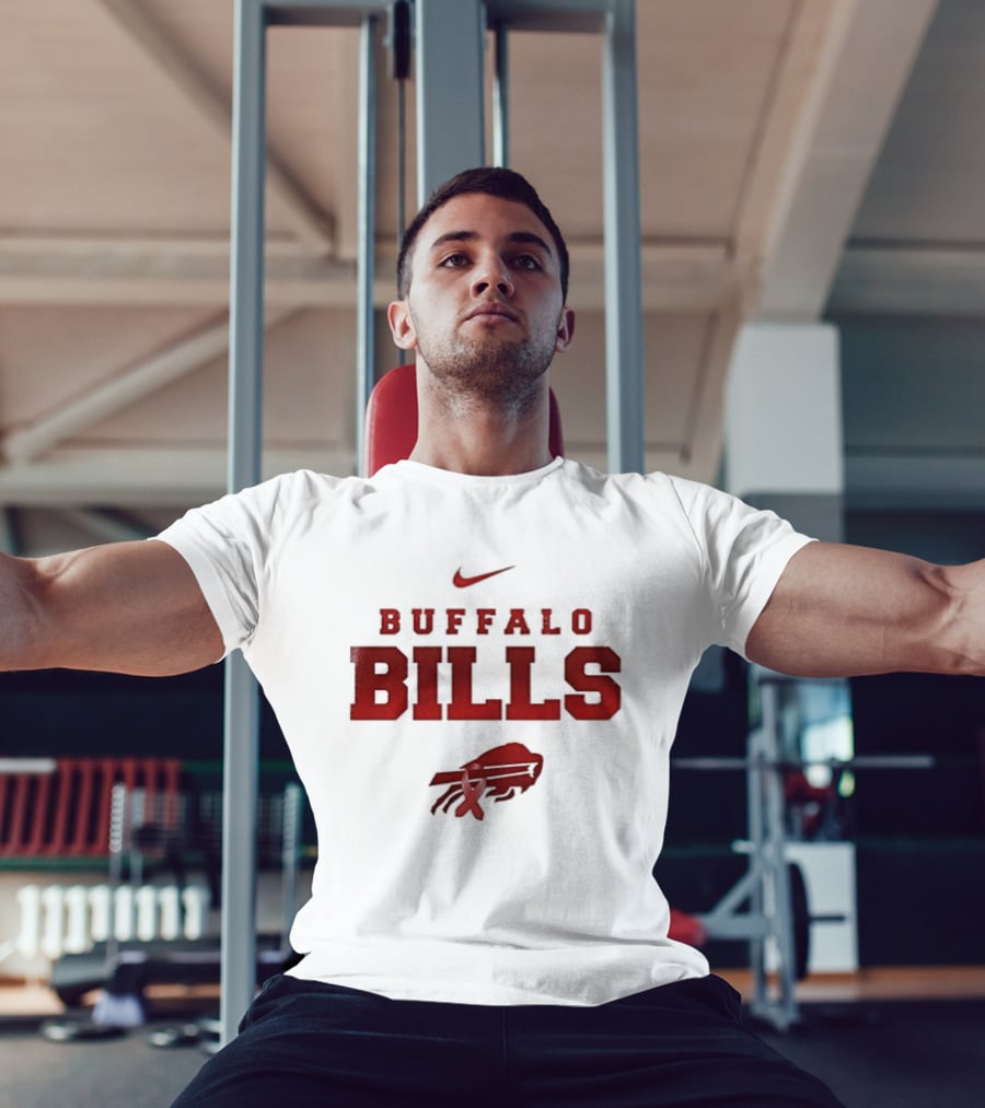 Buffalo Bills Nike Red February American Heart Month T-Shirt