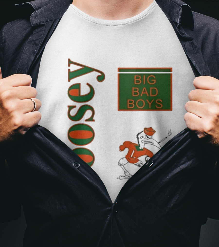 Big Bad Boys Loosey Miami Hurricanes T-Shirt