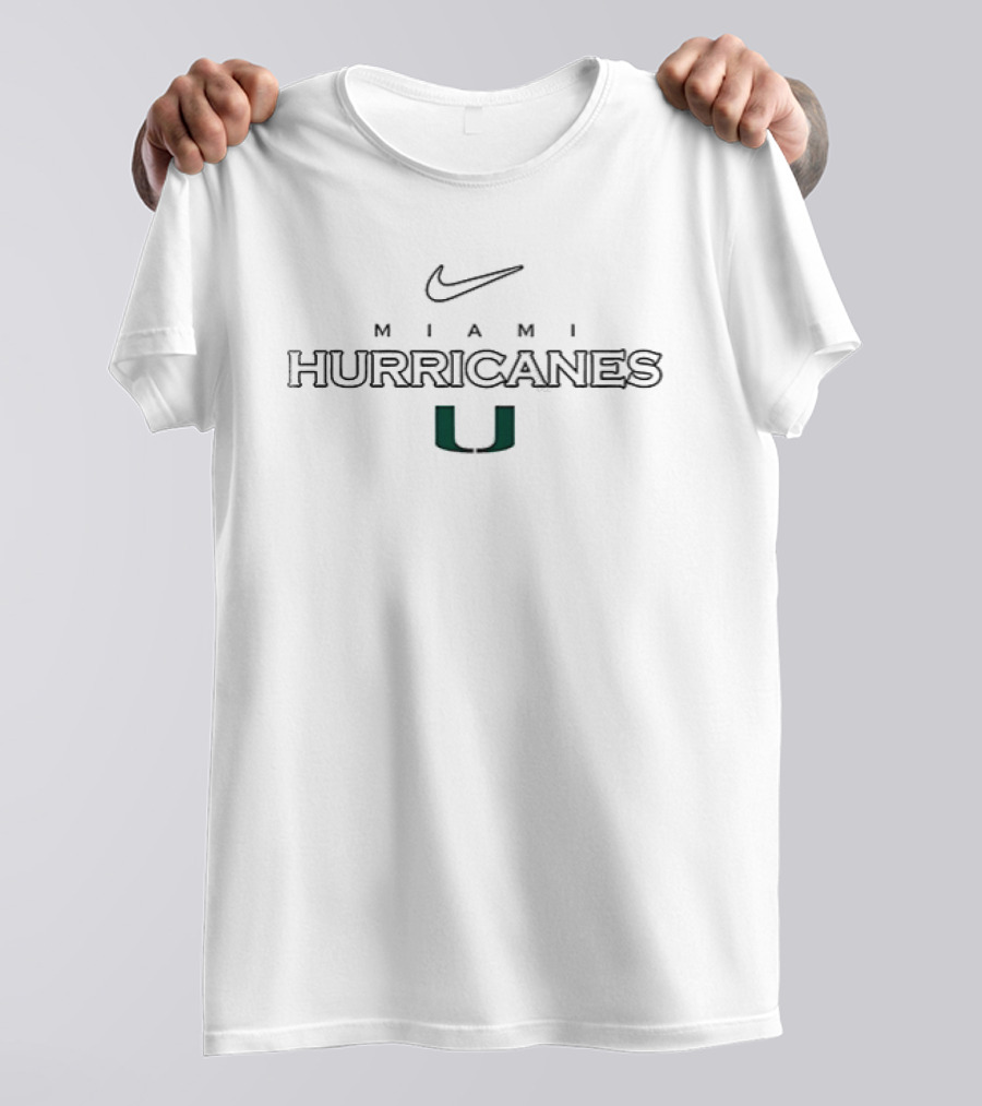 Miami Hurricanes Nike Feeling Lucky St Patricks Day T-Shirt