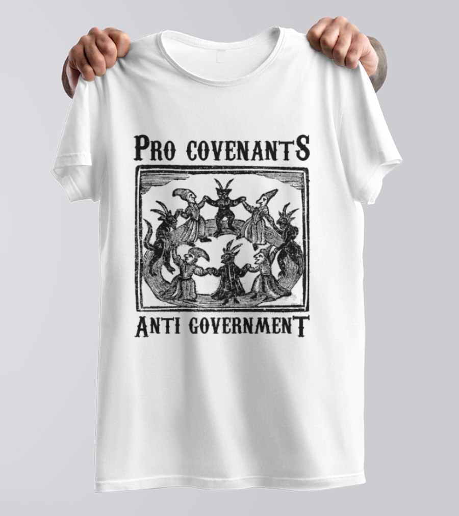 Pro Covenants Anti Government Silhouette Group T-Shirt
