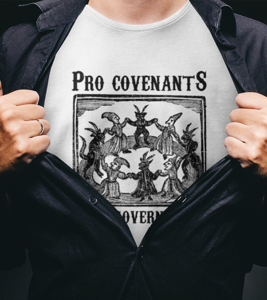 Pro Covenants Anti Government Silhouette Group T-Shirt