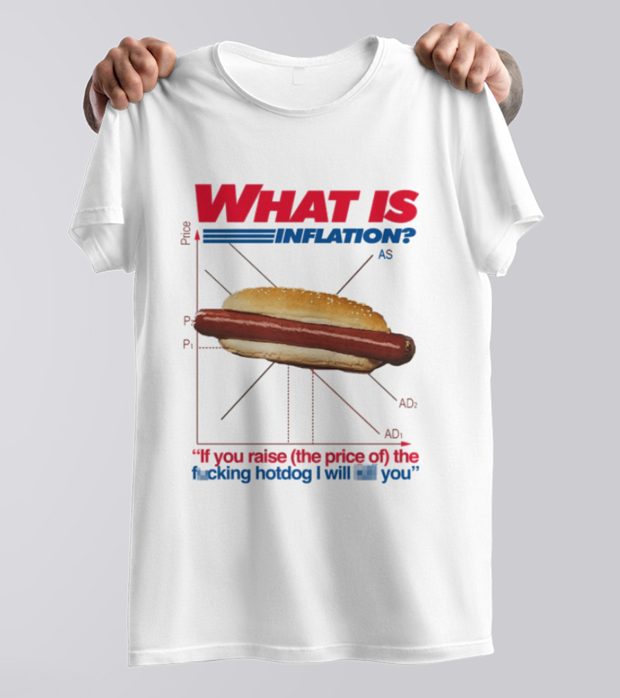 What Is Inflation If You Raise The Price Of The Hotdog T-Shirt