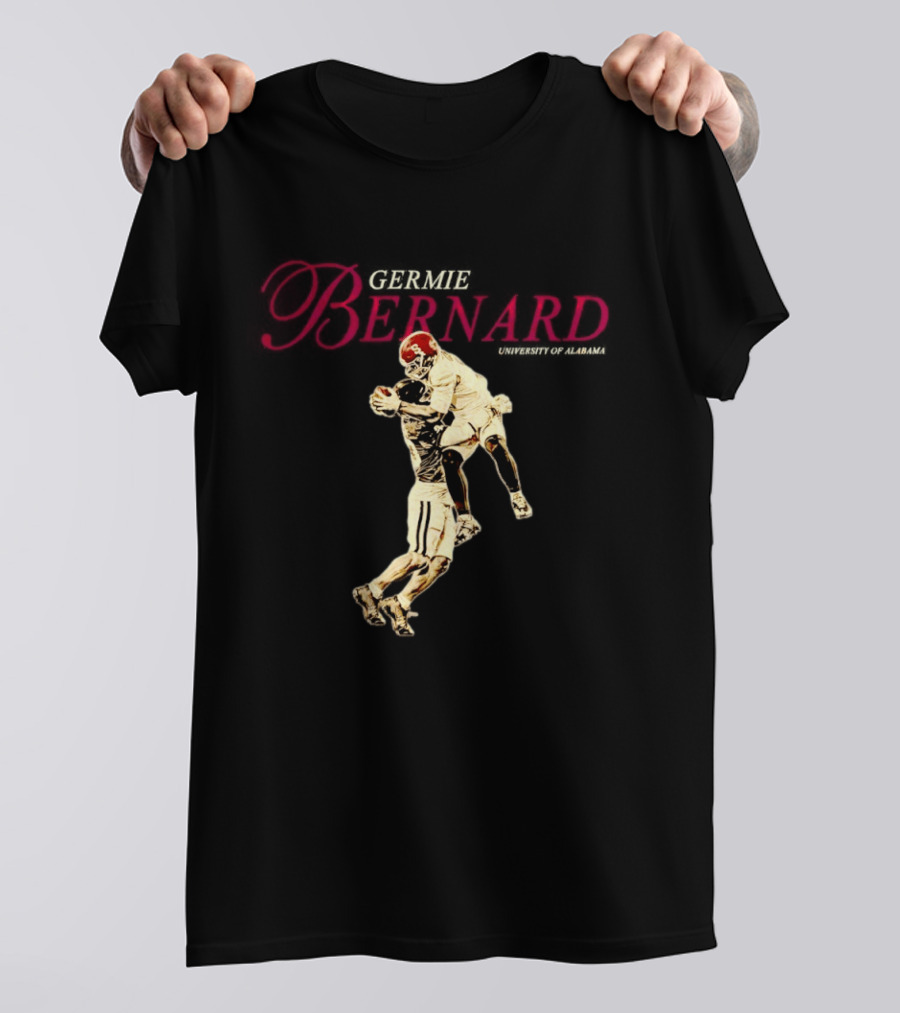 Germie Bernard Alabama NCAA Football Iconic Catch Year T-Shirt