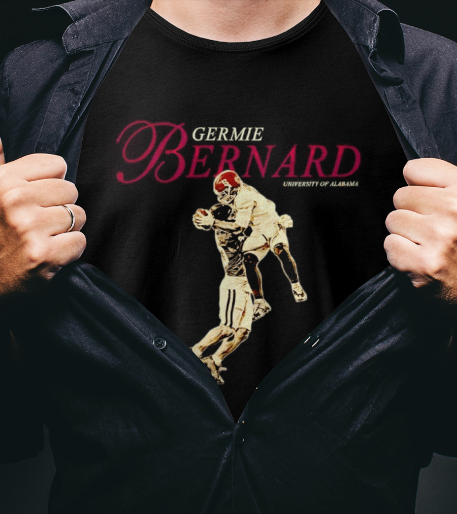 Germie Bernard Alabama NCAA Football Iconic Catch Year T-Shirt