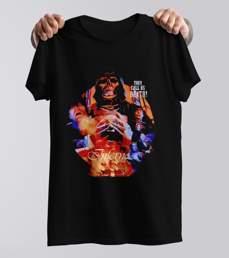 Inferno Dario Argento Film With Death T-Shirt