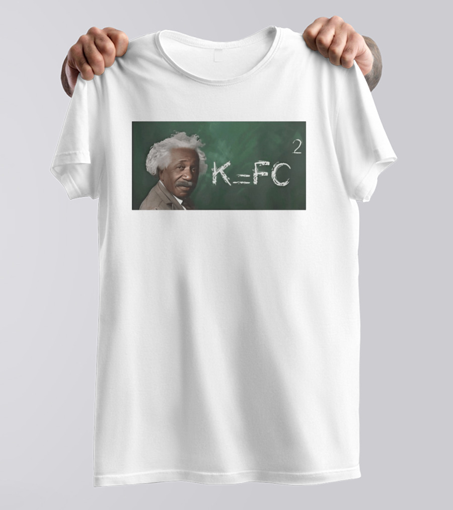 Albert Einstein K FC2 Chalkboard Equation T-Shirt