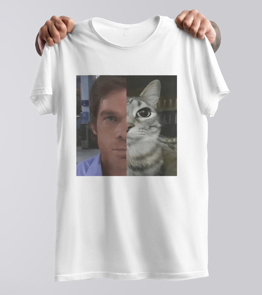 Half Human Half Cat T-Shirt