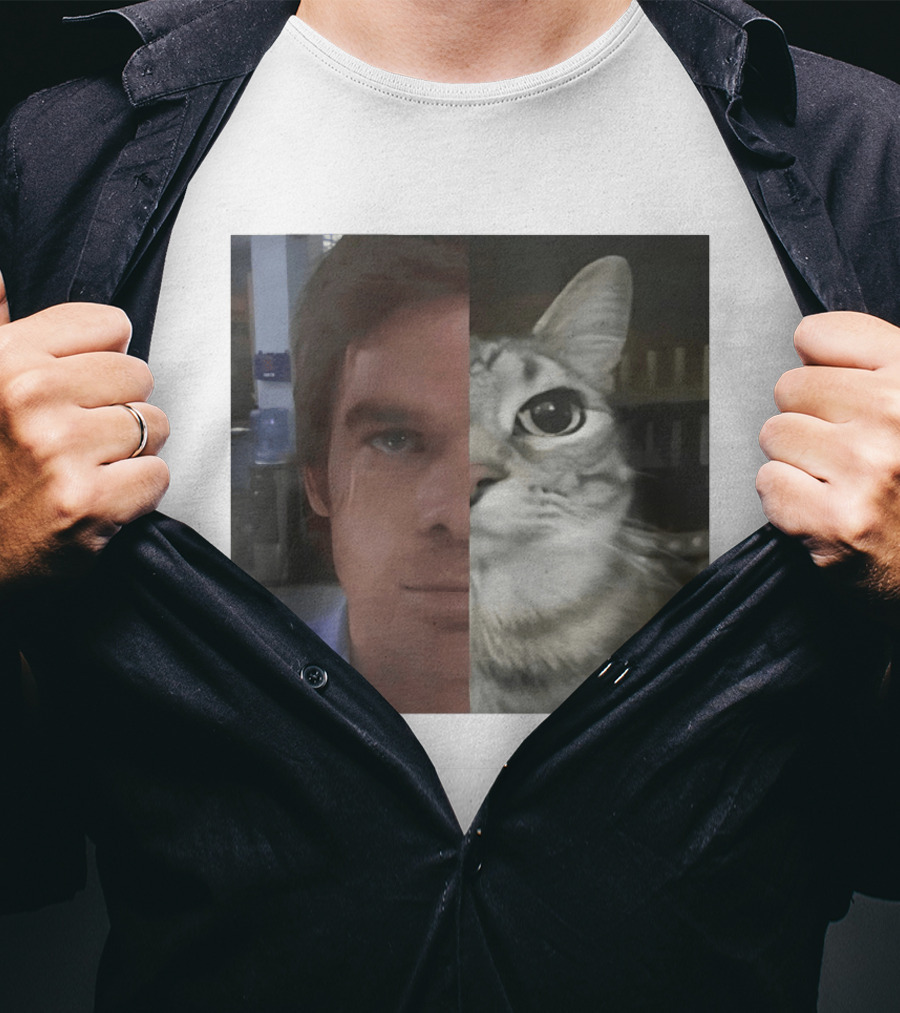 Half Human Half Cat T-Shirt