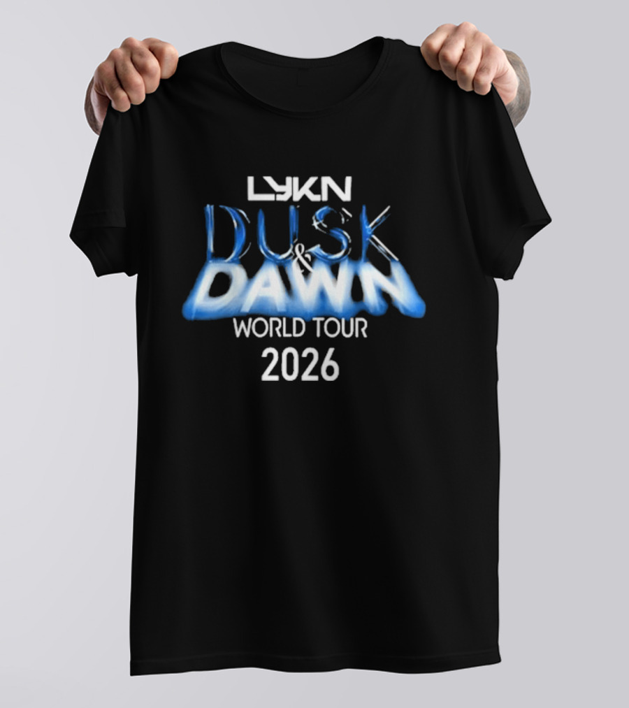 LYKN Dusk Dawn World Tour 2026 Collection T-Shirt