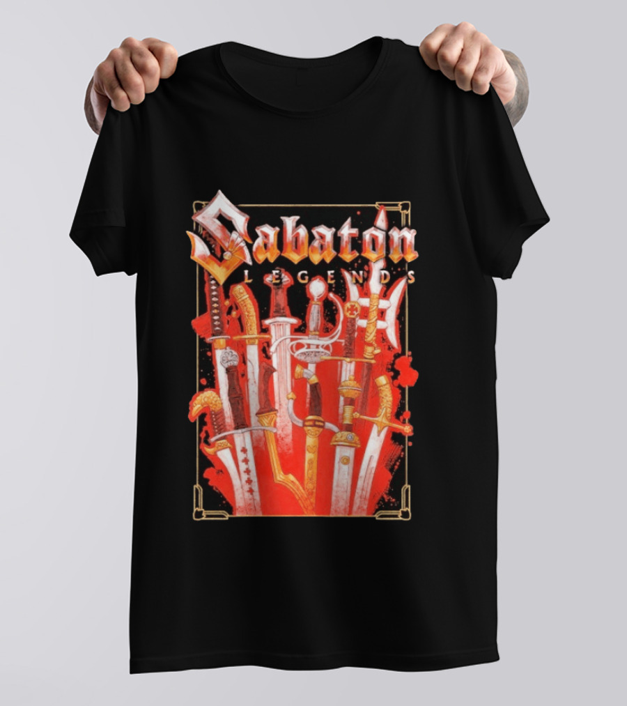 Sabaton Legends The Legendary Swords Collection T-Shirt