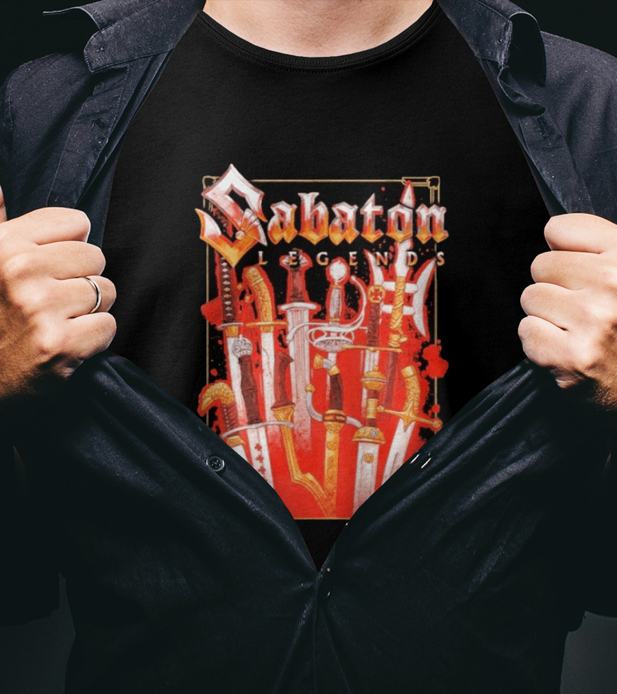 Sabaton Legends The Legendary Swords Collection T-Shirt