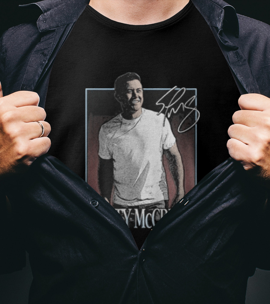 Scotty McCreery Photo Autograph Signature T-Shirt