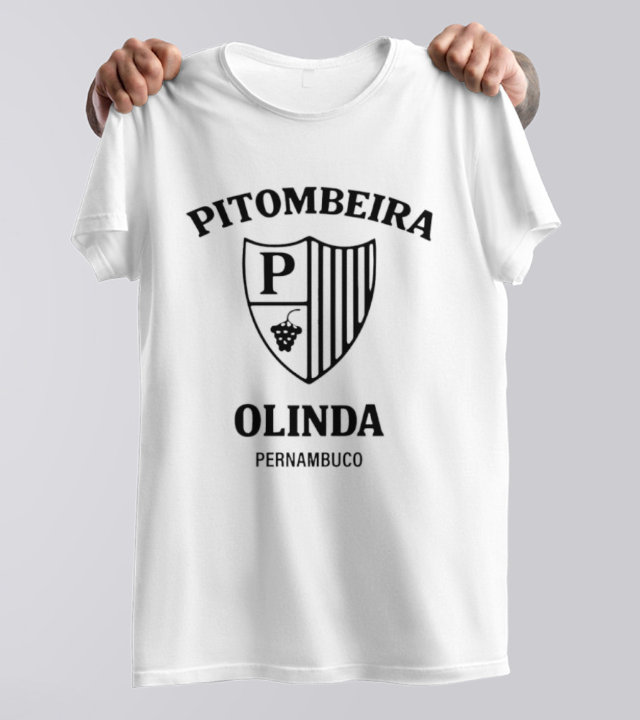 Pitombeira P Olinda Pernambuco Shield T-Shirt