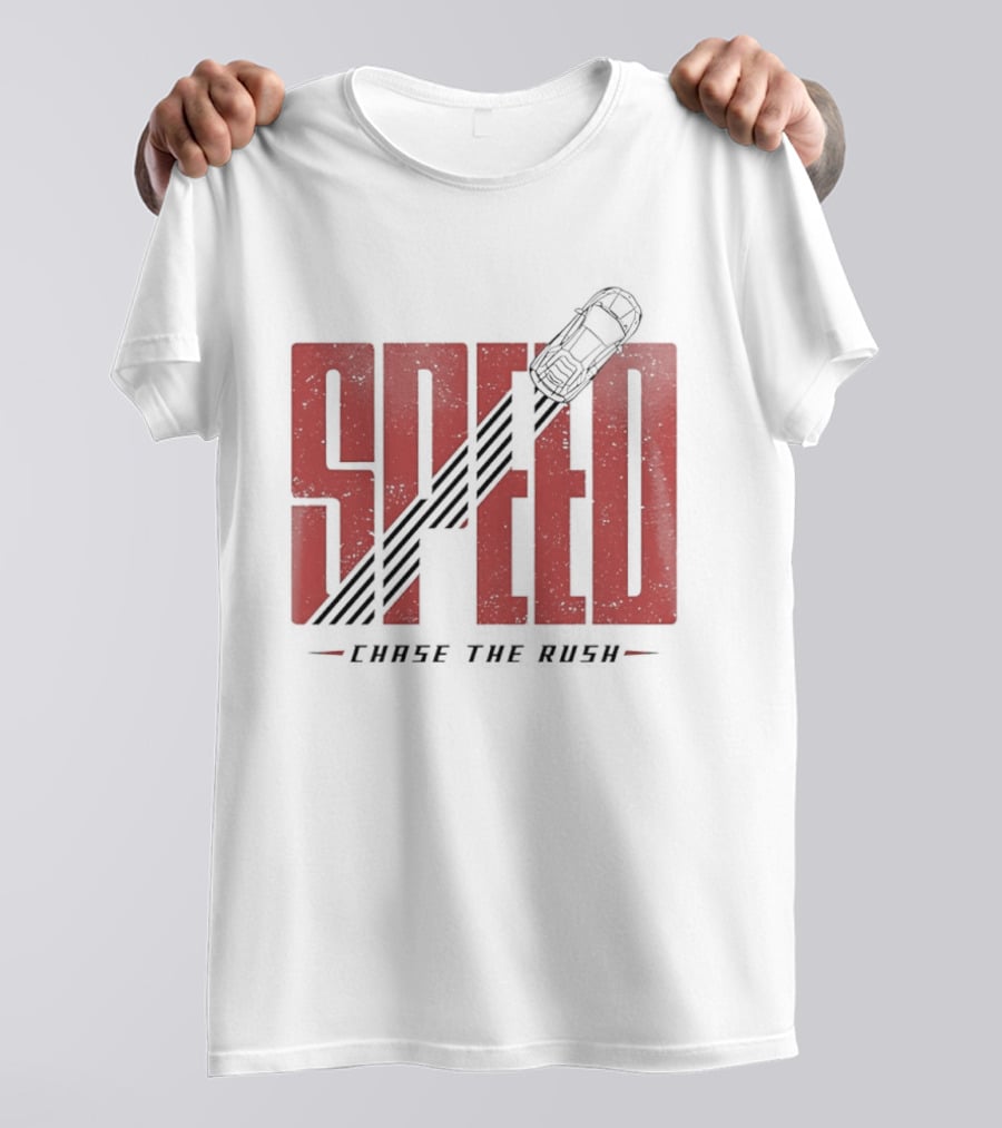 Speed Chase The Rush Racing Pulse T-Shirt