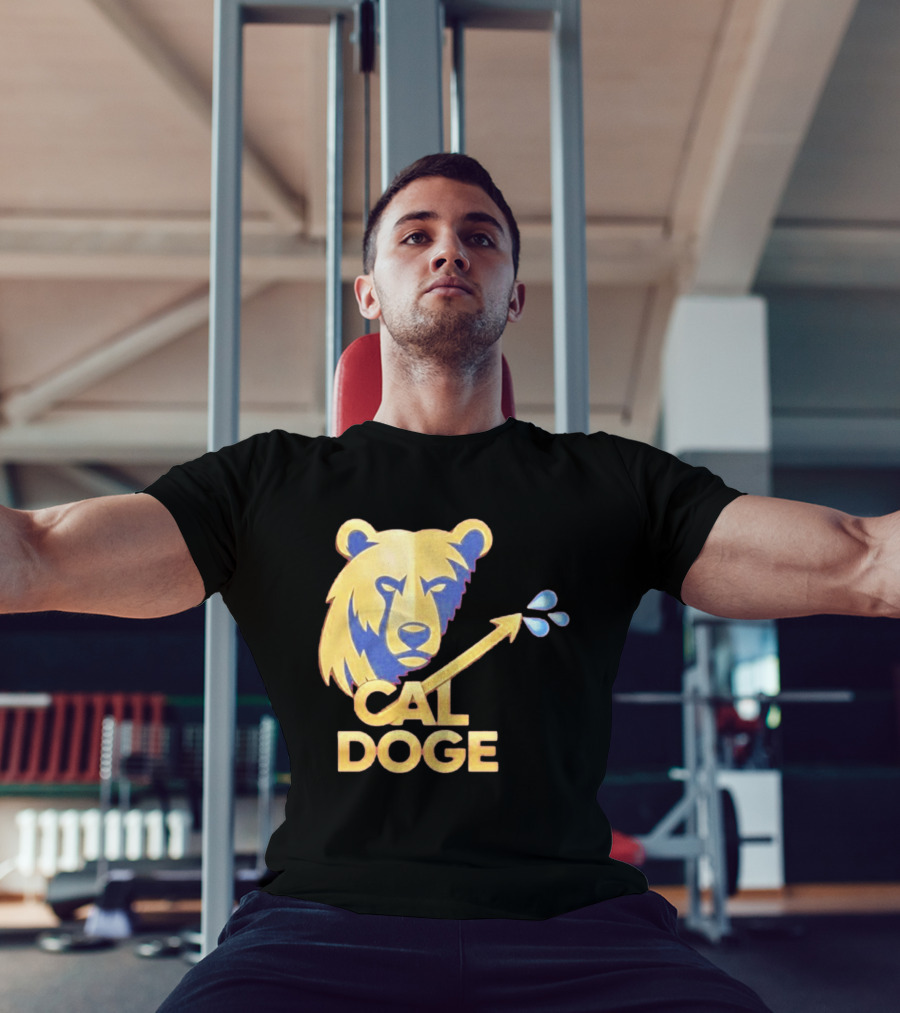 CAL DOGE California Bear Arrow Splash T-Shirt