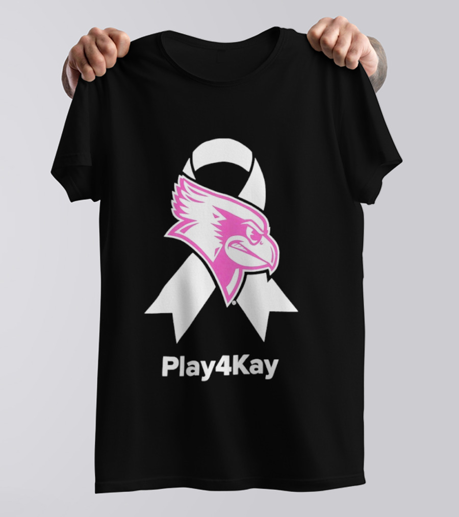 Illinois State Redbirds Play4Kay Pink Ribbon Awareness T-Shirt