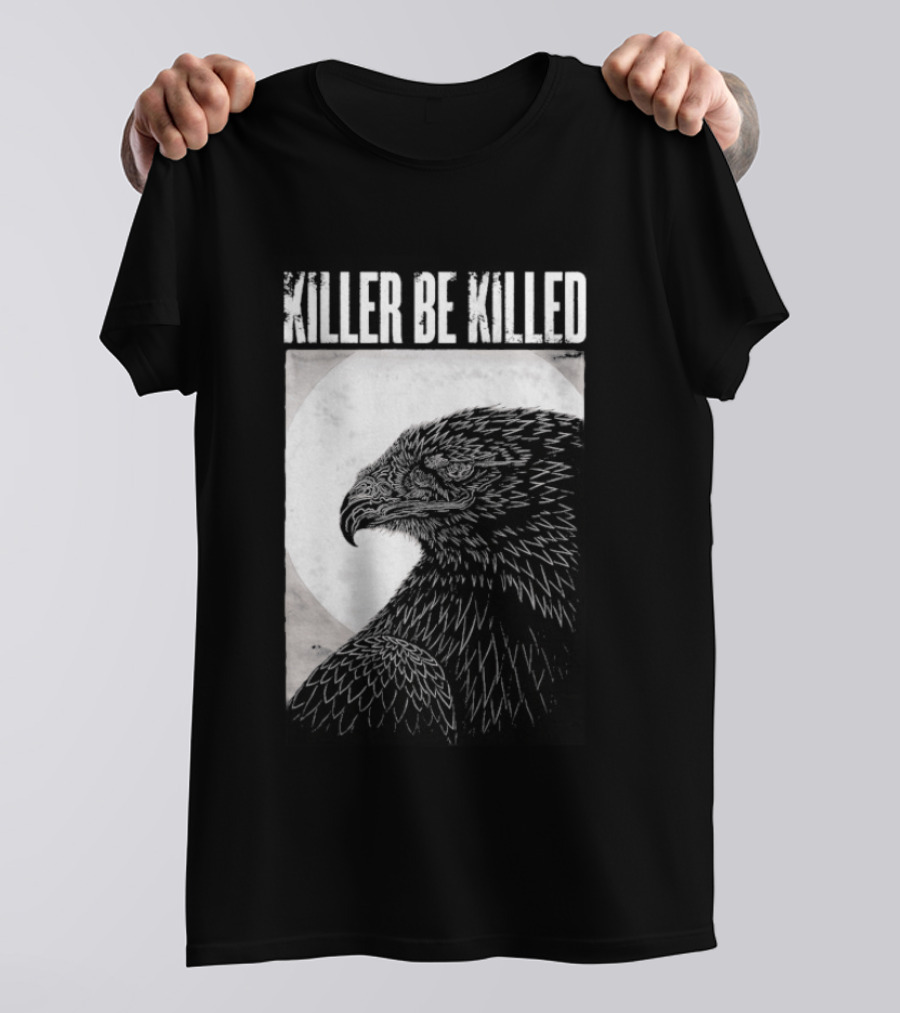 Killer Be Killed Black And White Eagle T-Shirt
