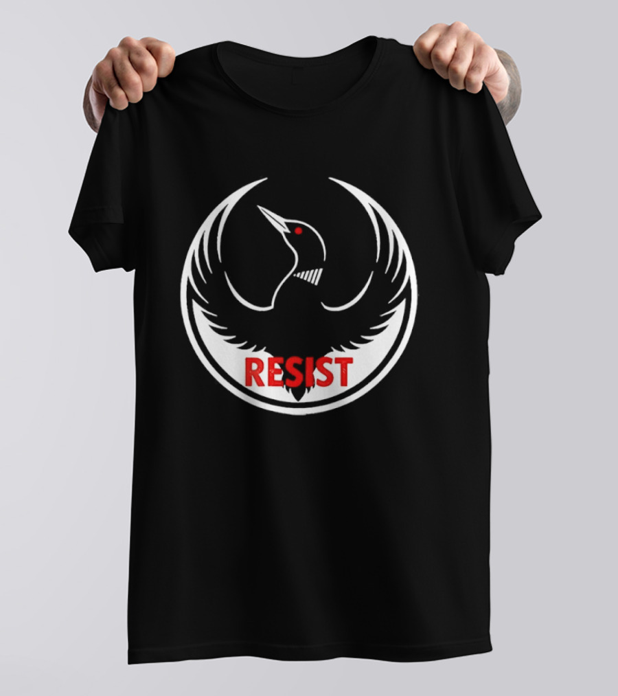 Resist Rebel Loon Alliance Phoenix T-Shirt