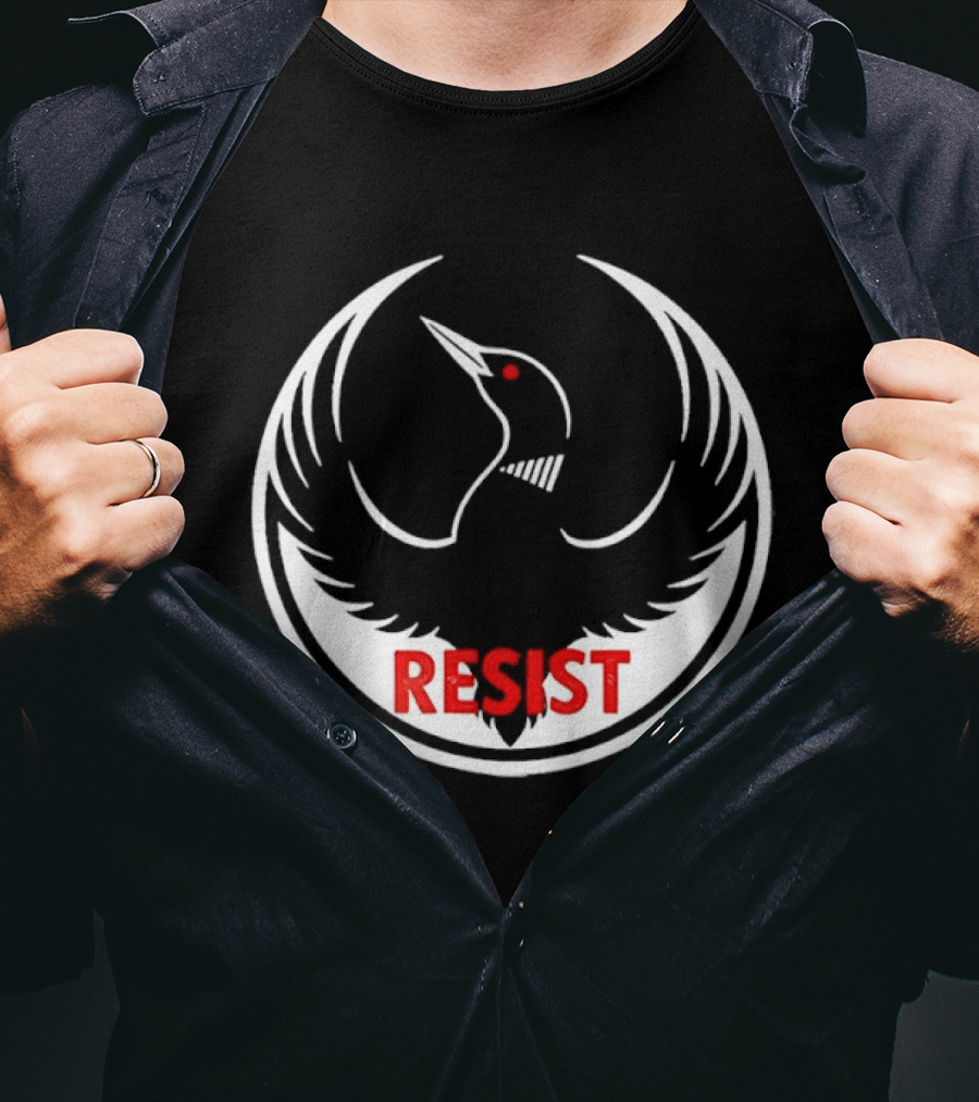 Resist Rebel Loon Alliance Phoenix T-Shirt