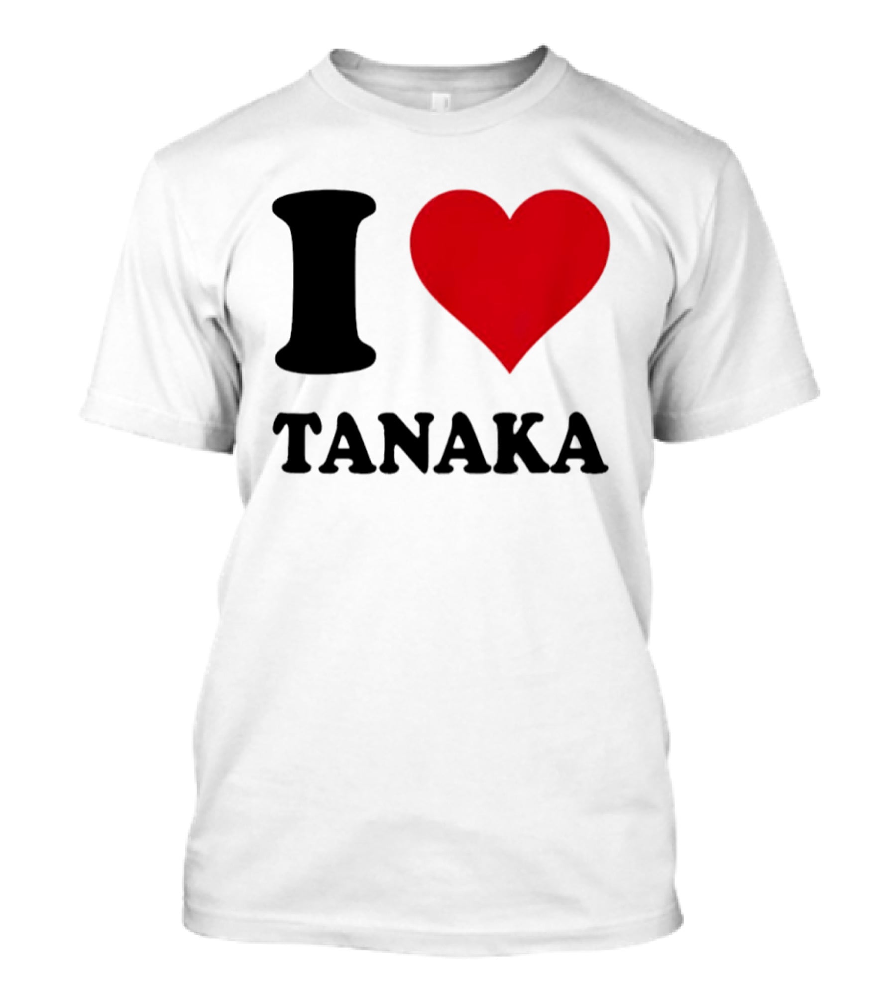 I Love Tanaka Ao Tanaka Leeds United FC T-Shirt