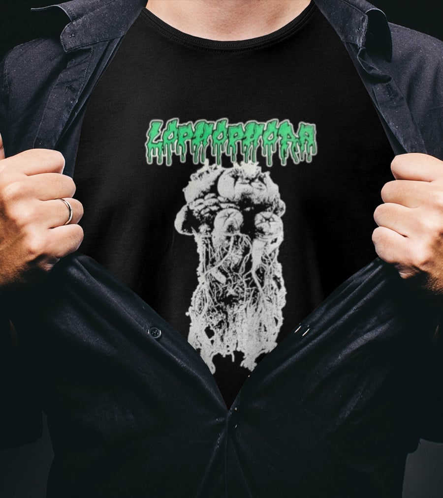 Sanguisugabogg Band Lophophora Drawing T-Shirt