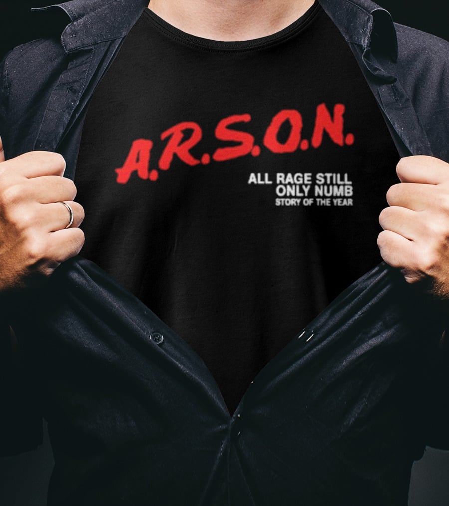 Story Of The Year Arson All Rage Still Only Numb T-Shirt