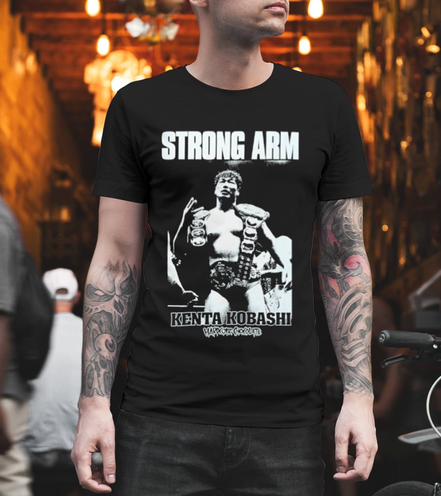 Kenta Kobashi Strong Arm Wrestling Legend T-Shirt