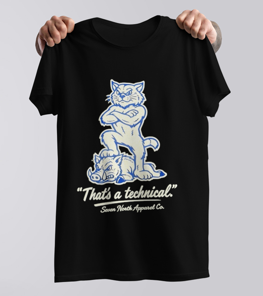 Kentucky Wildcats That's A Technical Seven North Co T-Shirt