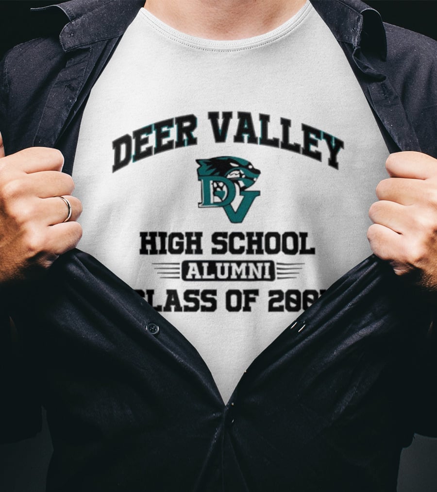 Deer Valley High School Alumni DV Class Of 2001 T-Shirt