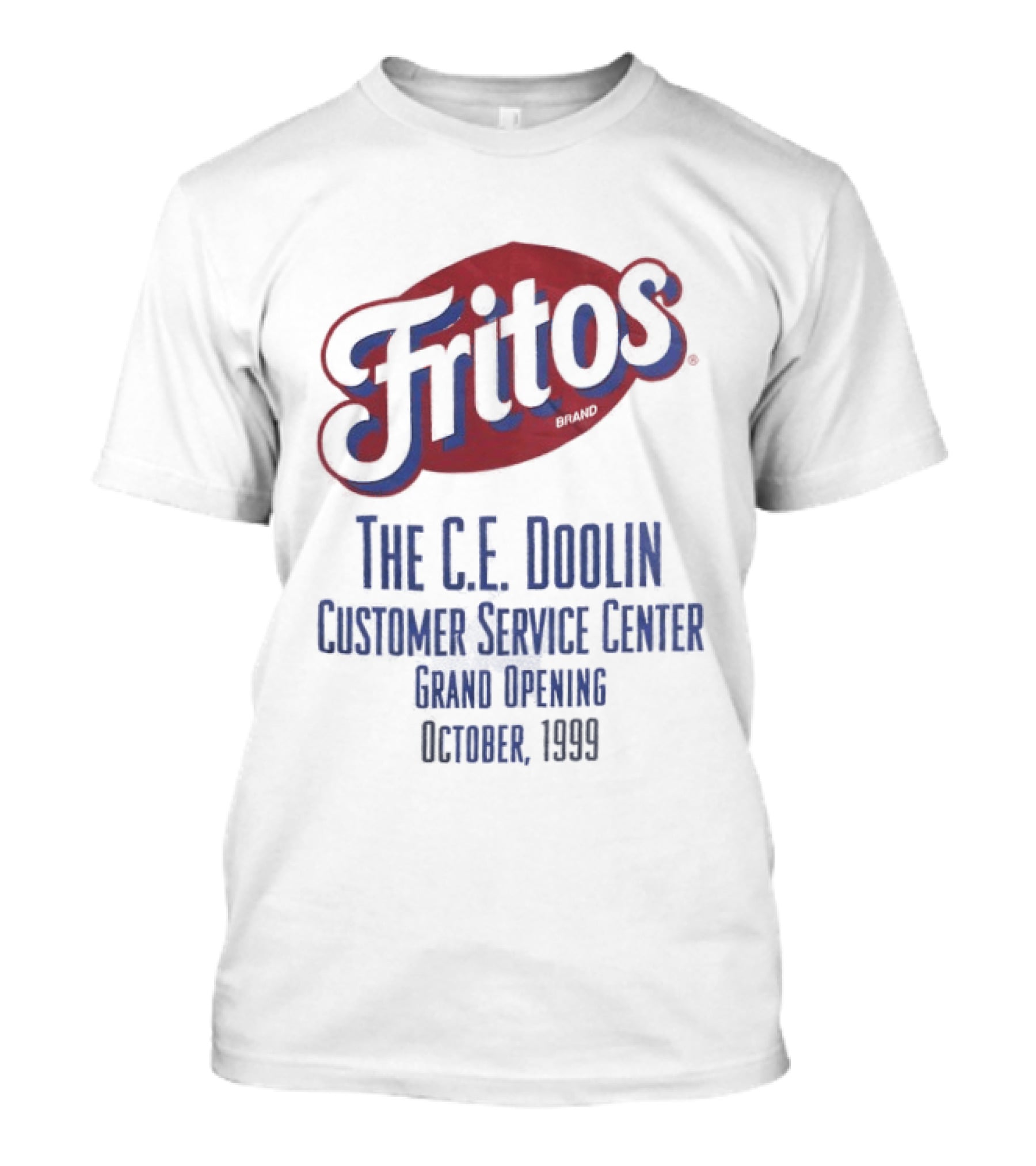 Fritos C.E. Doolin Customer Service Center Grand Opening October 1999 T-Shirt