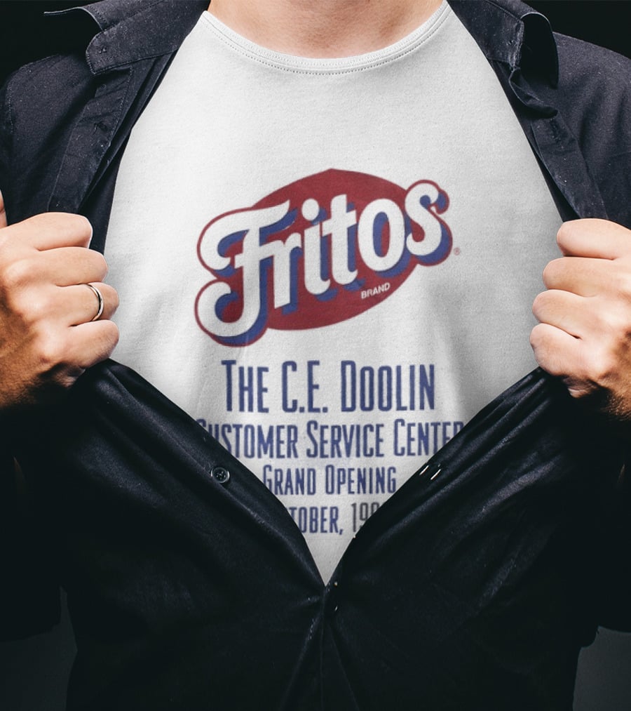 Fritos C.E. Doolin Customer Service Center Grand Opening October 1999 T-Shirt