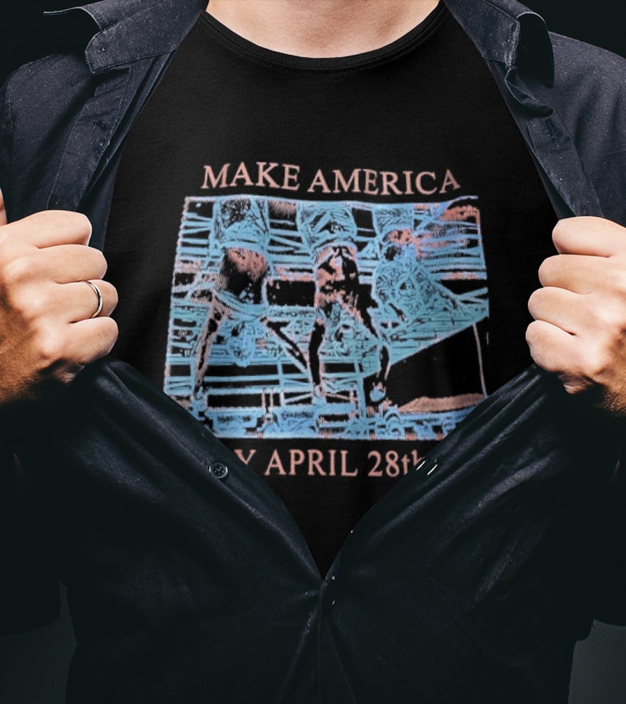 Make America Italy April 28th 1945 Flag T-Shirt