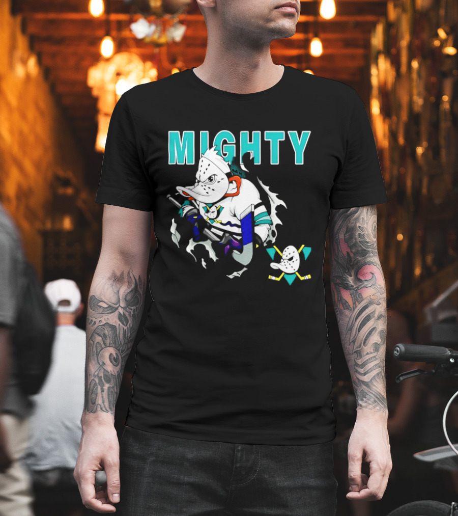 Anaheim Ducks Mighty Hockey Iconic Team T-Shirt