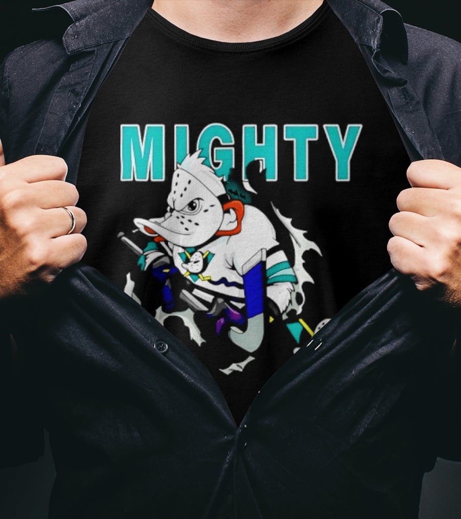 Anaheim Ducks Mighty Hockey Iconic Team T-Shirt