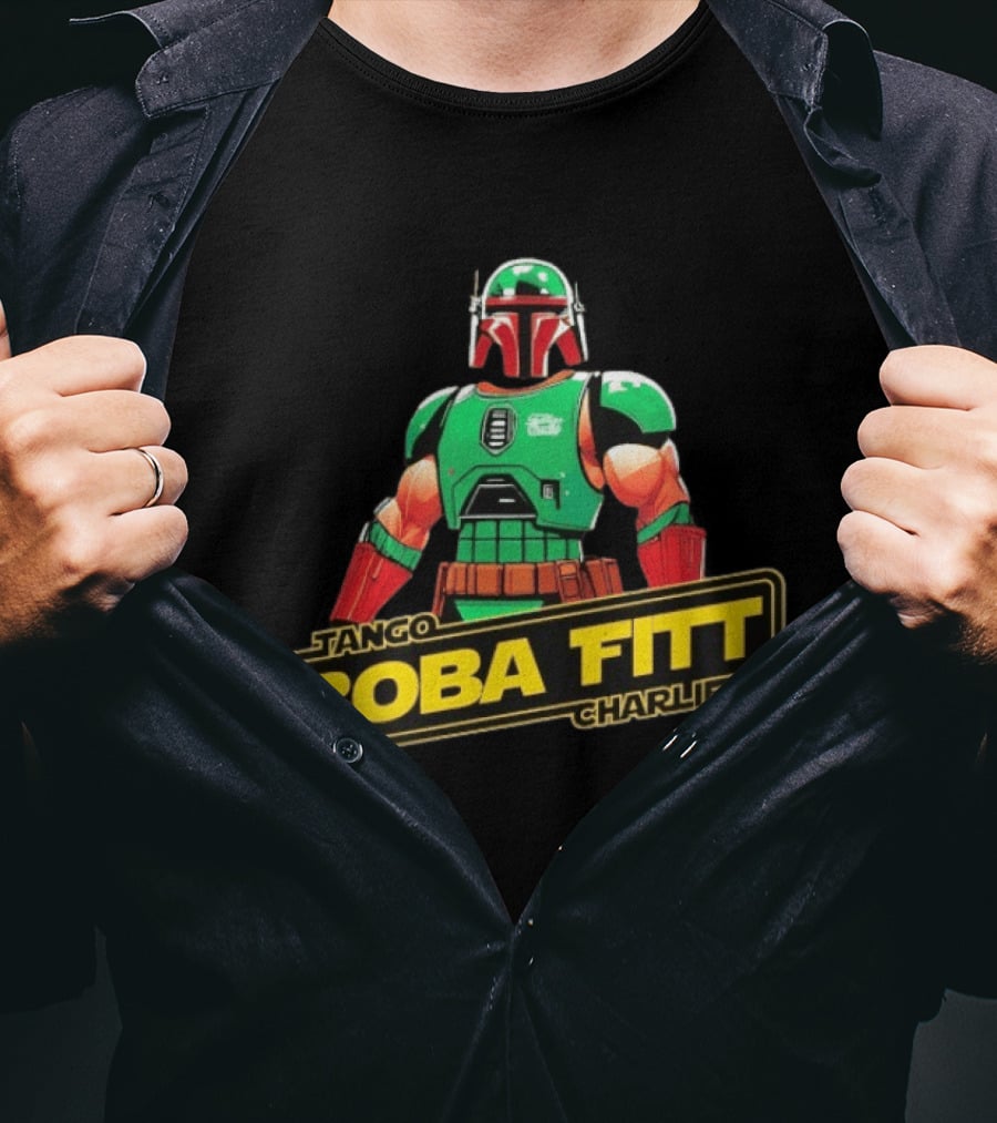 Tango Boba FITT Charlie Star Wars Mandalorian T-Shirt