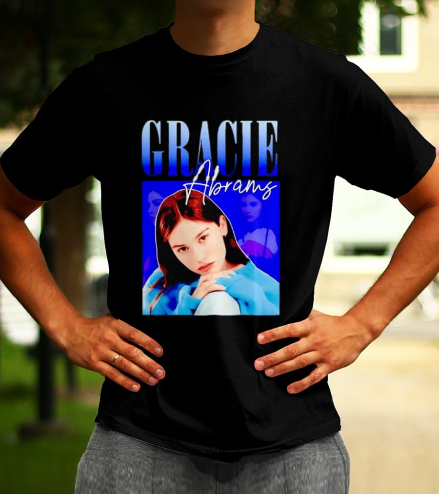 Gracie Abrams Blue Aesthetic T-Shirt