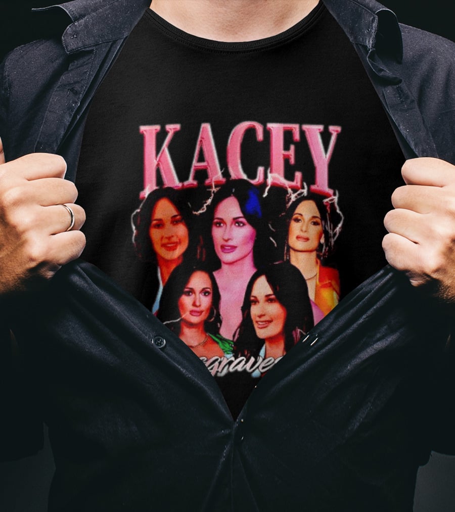 Kacey Musgraves Lightning Bold Portrait Collage T-Shirt